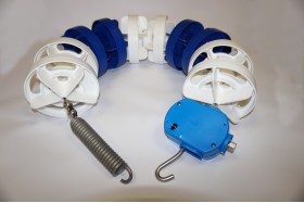 Pályaelválasztó kötél 25m-es medencéhez (150 mm-es)